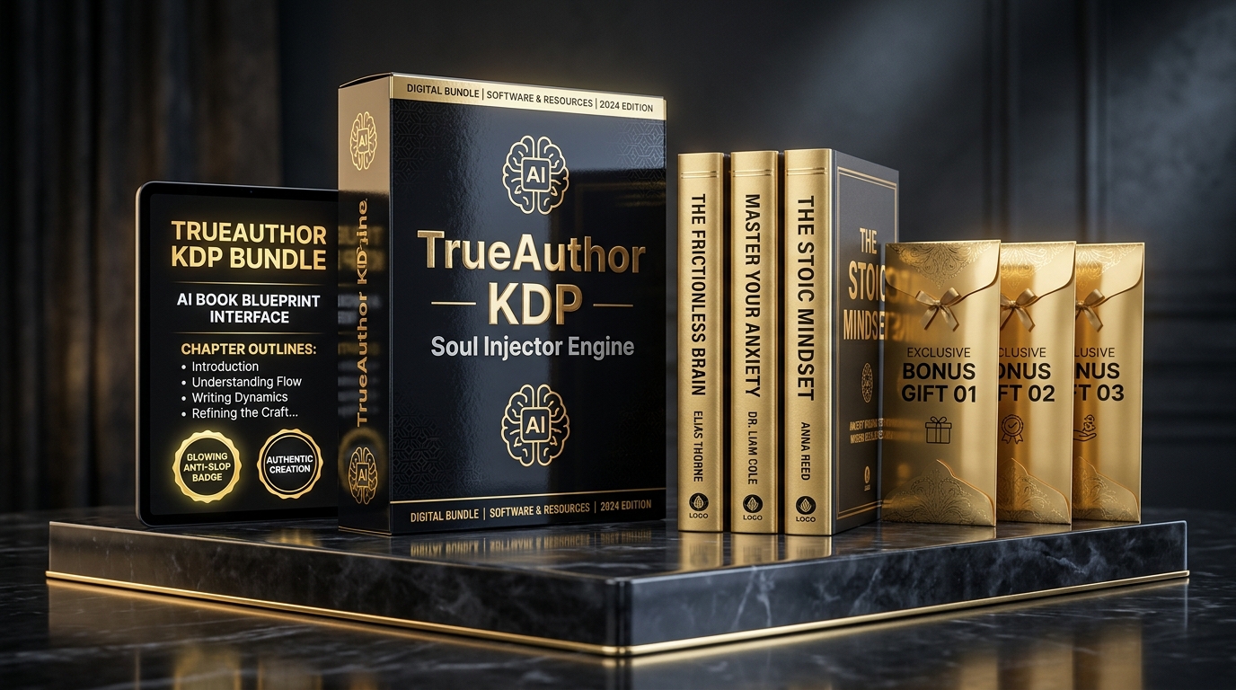 TrueAuthor KDP 3D Mega Bundle Mockup